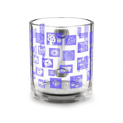 everyday sketches glass mug (0.3 l)