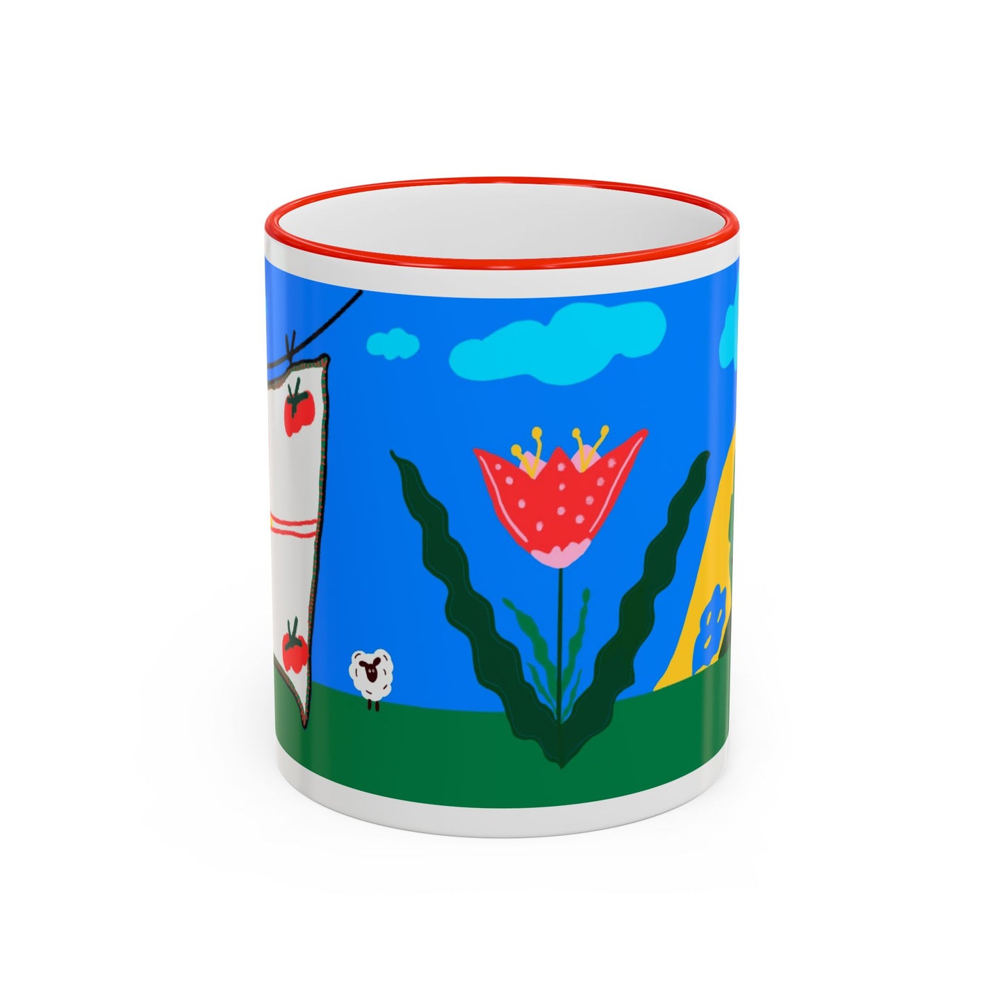 fresh day accent rim & handle mug (0.33 l)