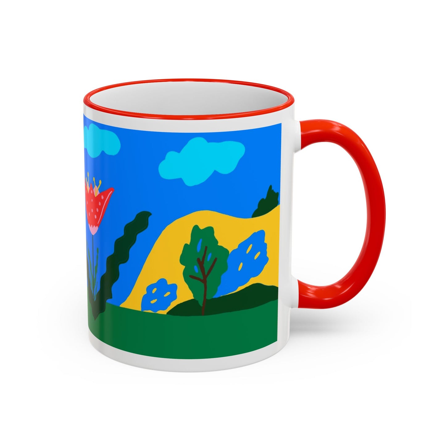 fresh day accent rim & handle mug (0.33 l)
